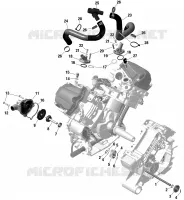 01- ROTAX - REFROIDISSEMENT MOTEUR