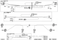 08- ELEKTRISCH HARNAS - FRONT WIRING HARNESS - 710007442