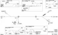 08- ELEKTRISCH HARNAS - VOLTAGE REGULATOR WIRING HARNESS - 710008405