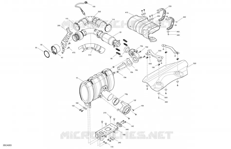 Motor - UITLAATSYSTEEM
