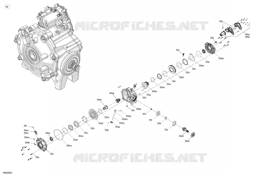 04- DRIVE - FRONT - DIFFERENTIAL PARTS