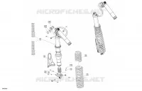 ACHTERWIELOPHANGING SHOCKS