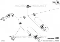 08- ELEKTRISCH HARNAS - CONSOLE WIRING HARNESS - 710008434