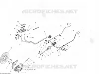 Achter hydraulische rem