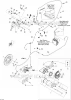 Hydraulische rem achter