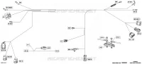 08- ELEKTRISCH HARNAS - WIRING VOLTAGE REGULATOR - 710008410