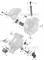 01- ROTAX - LUBRIFICATION DU MOTEUR
