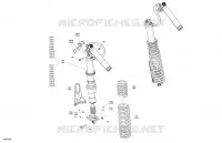 ACHTERWIELOPHANGING SHOCKS