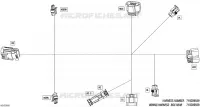 08- ELEKTRISCH HARNAS - REAR BOX WIRING HARNESS - 710009559