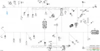 08- ELEKTRISCH HARNAS - MAIN HARNESS - 710009220