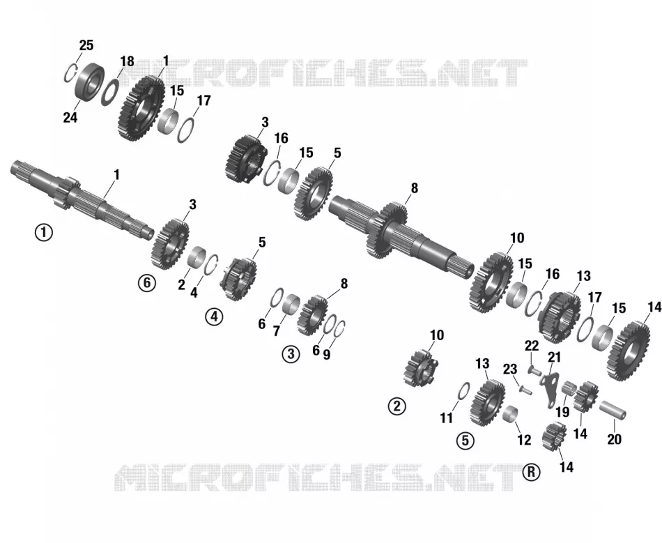 01- ROTAX - GEARBOX