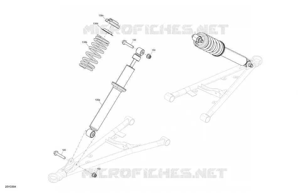 VOORWIELOPHANGING SHOCKS