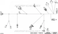 08- ELEKTRISCH HARNAS - CARGO HARNESS - 710009196