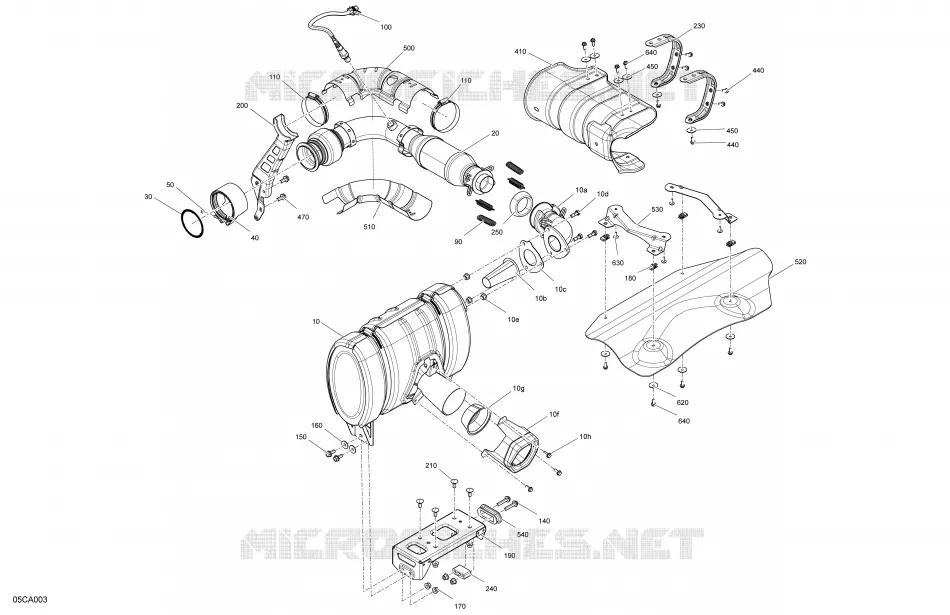 Motor - UITLAATSYSTEEM