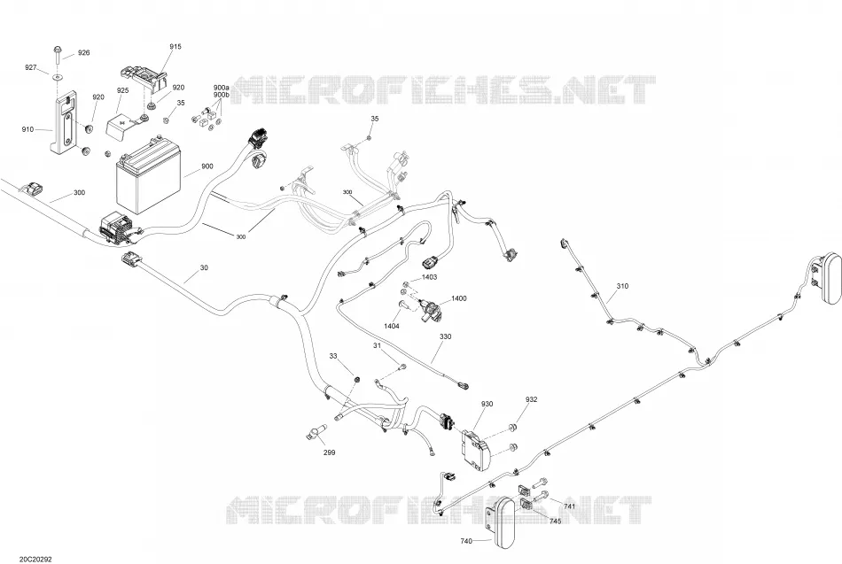 ELEKTRISCH KABELBOOMSYSTEEM - Achtergedeelte