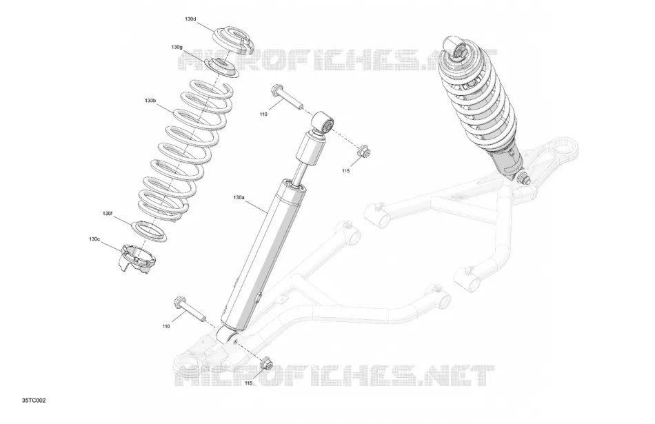 VOORWIELOPHANGING SHOCKS