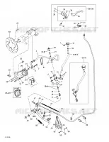 Achter hydraulische rem