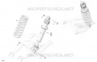 ACHTERWIELOPHANGING SHOCKS