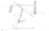 ACHTERWIELOPHANGING SHOCKS