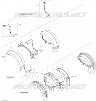 CARROSSERIE ACCESSOIRES VOORSPATBORD