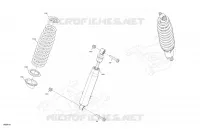 ACHTERWIELOPHANGING SHOCKS