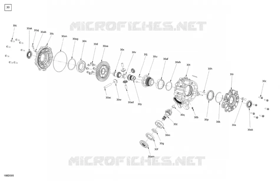 04- DRIVE - FRONT - DIFFERENTIAL PARTS