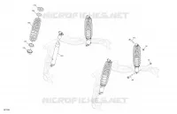 ACHTERWIELOPHANGING SHOCKS