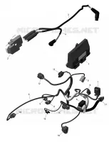KABELBOOM EN ELEKTRONISCHE MODULE