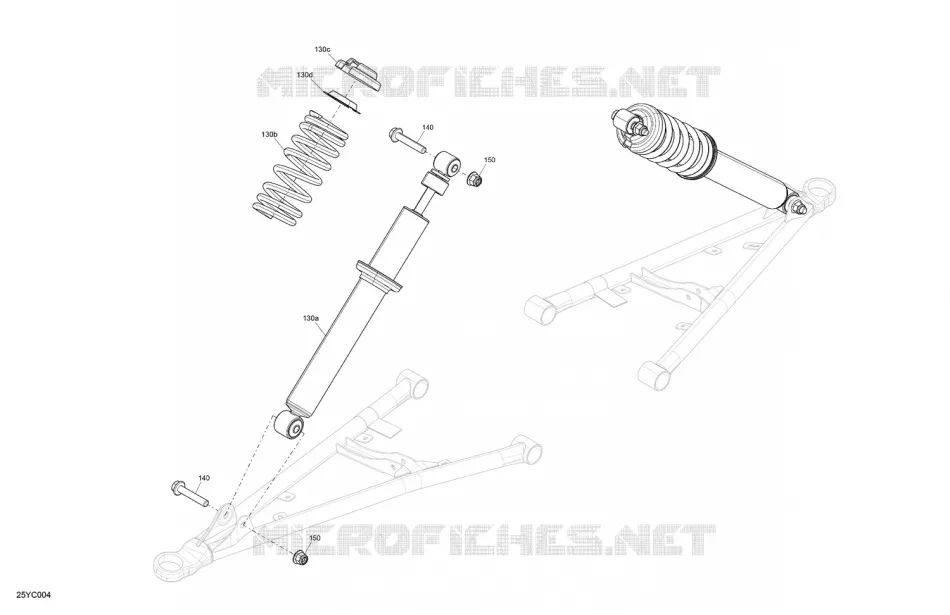 VOORWIELOPHANGING SHOCKS
