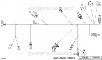 08- ELEKTRISCH HARNAS - CARGO HARNESS - 710009196