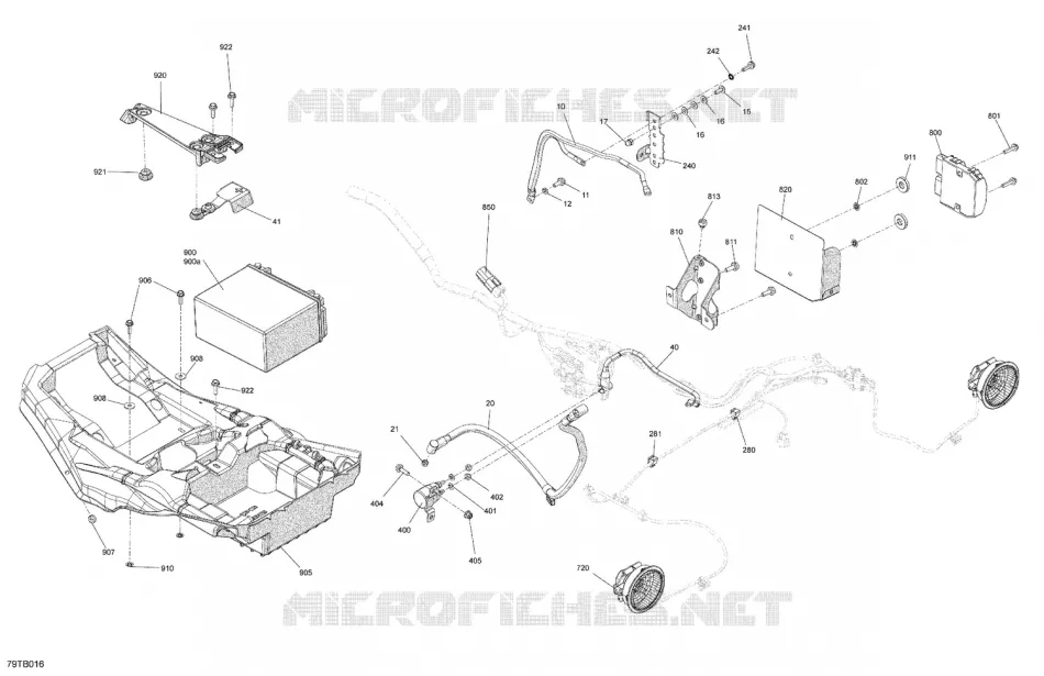 08- ÉLECTRIQUE - SECTION ARRIÈRE