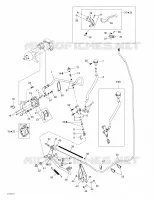 Achter hydraulische rem