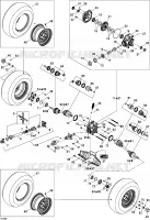 ACHTERWIELOPHANGING