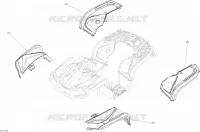 CARROSSERIE ACCESSOIRES Met spatbord