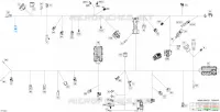 08- ELEKTRISCH HARNAS - MAIN HARNESS - 710009220