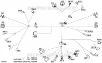 08- ELEKTRISCH HARNAS - CONSOLE WIRING HARNESS - 710008430