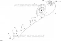 Achter hydraulische rem