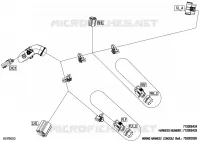 08- ELEKTRISCH HARNAS - CONSOLE WIRING HARNESS - 710008434