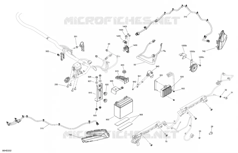 08- ELEKTRISCH HARNAS - REAR SECTION