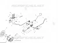 Achter hydraulische rem
