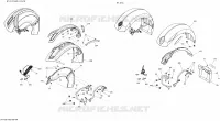 CARROSSERIE ACCESSOIRES VOORSPATBORD