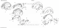 CARROSSERIE ACCESSOIRES VOORSPATBORD