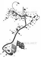 KABELBOOM en elektronische module