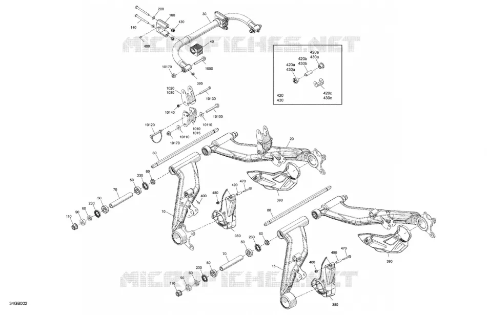 05- SUSPENSION - PIÈCES ARRIÈRE