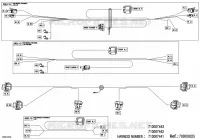 08- ELEKTRISCH HARNAS - FRONT WIRING HARNESS - 710007442
