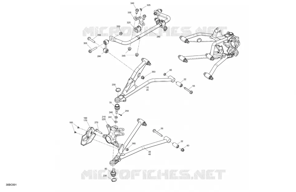 VOORWIELOPHANGING COMPONENTS