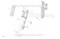 ACHTERWIELOPHANGING SHOCKS