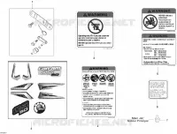 Accessoires en stickers