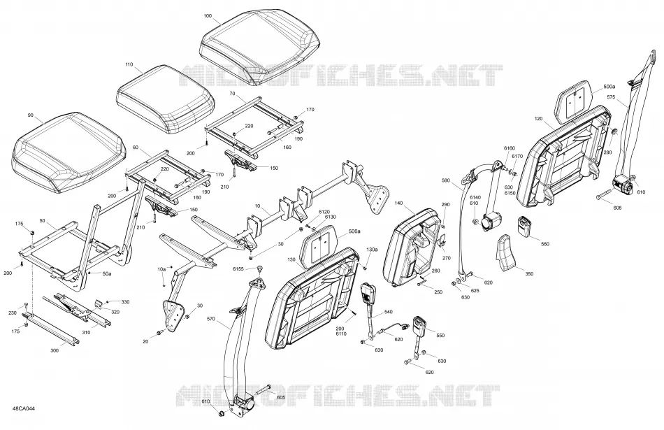 07- CARROSSERIE - SIèGE AVANT