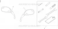 Spiegels en gereedschap